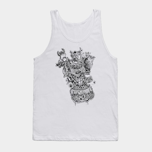 Mad Man Tank Top by Zootownboy